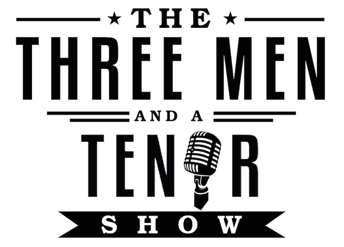 THE THREE MEN and a TENOR SHOW logo